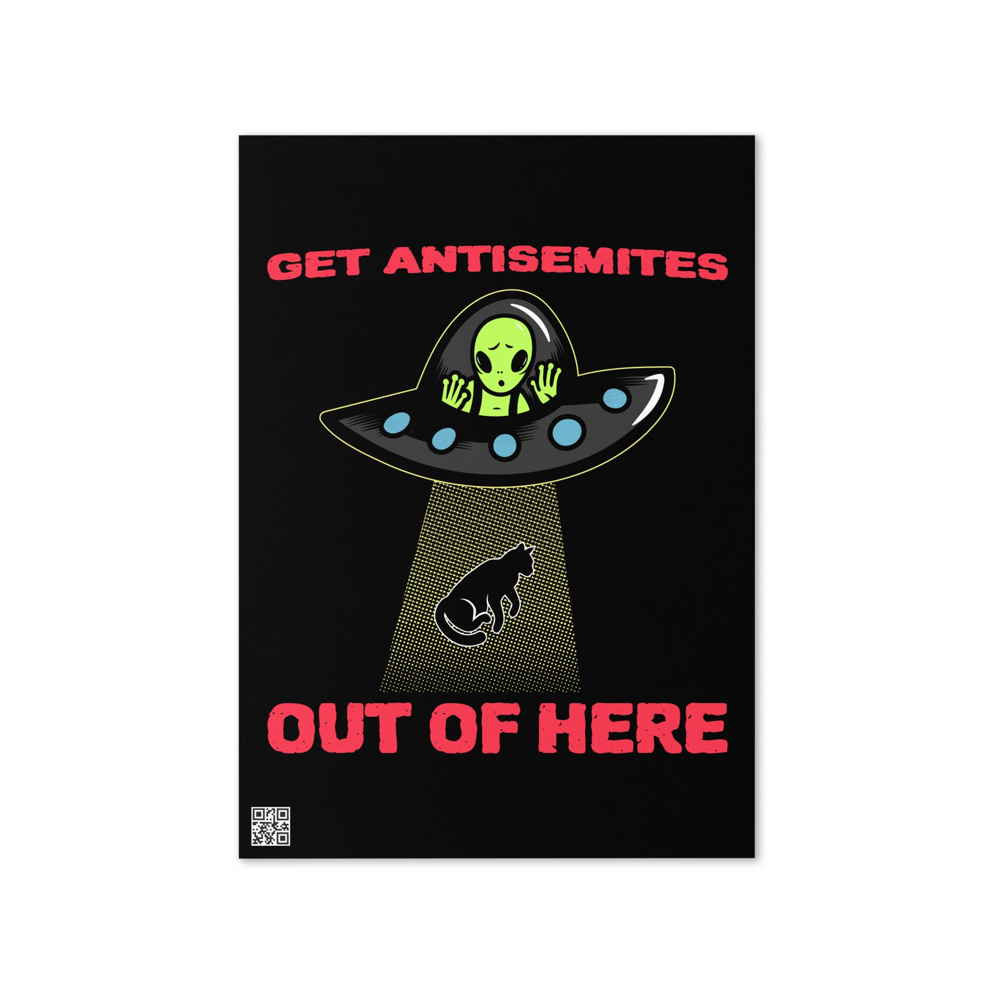 Get Alien Out | Antisemitism | Greeting Card