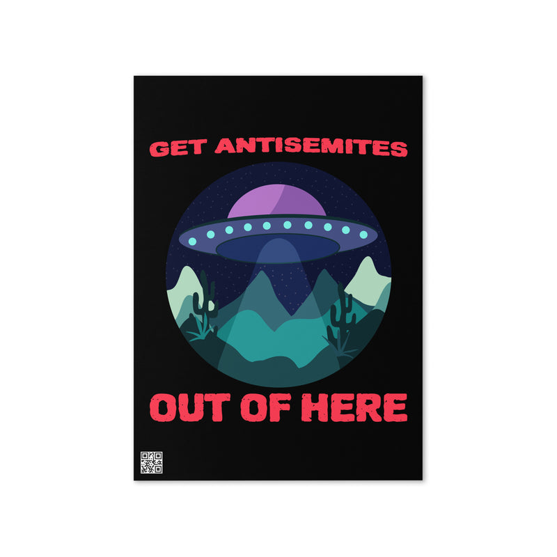 Get Alien Out | Antisemitism | Greeting Card
