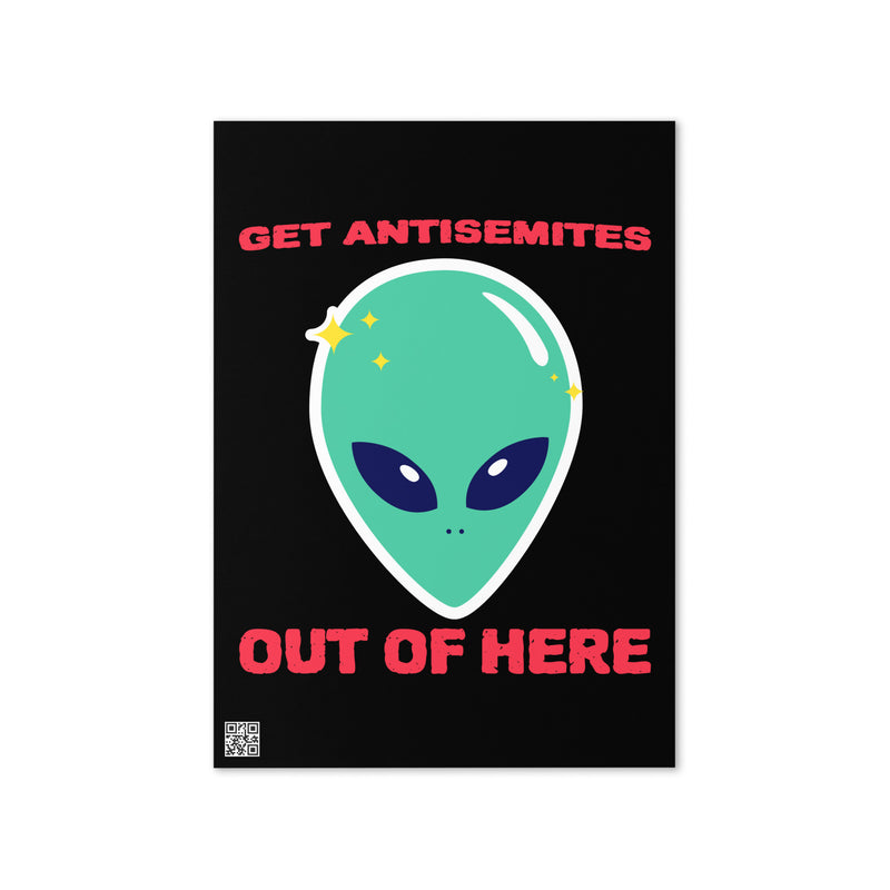 Get Alien Out | Antisemitism | Greeting Card