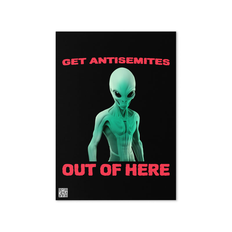 Get Alien Out | Antisemitism | Greeting Card