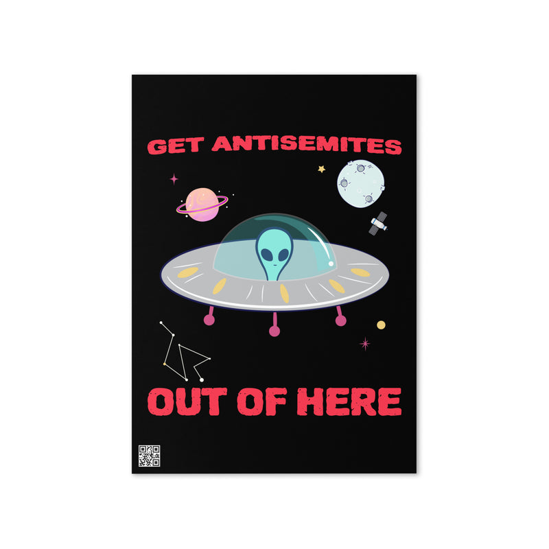 Get Alien Out | Antisemitism | Greeting Card