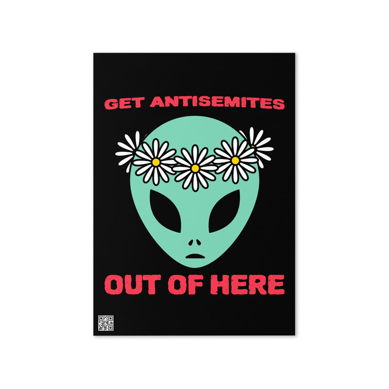 Get Alien Out | Antisemitism | Greeting Card