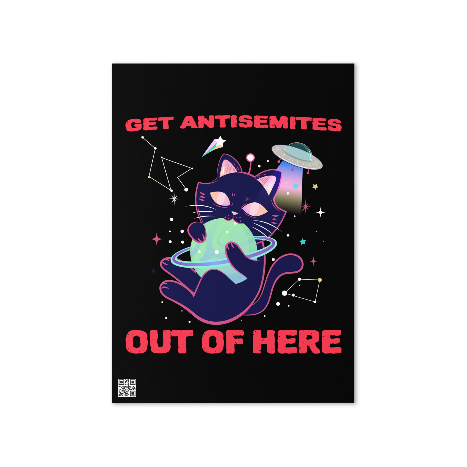 Get Alien Out | Antisemitism | Greeting Card