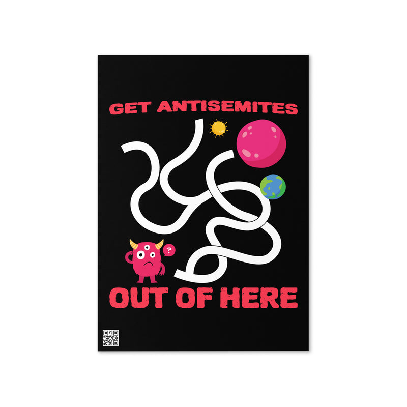 Get Alien Out | Antisemitism | Greeting Card