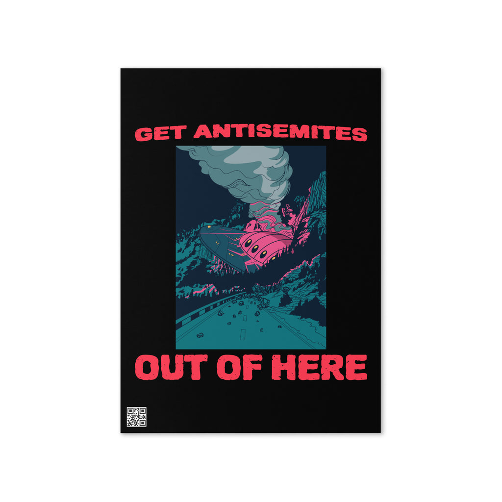 Get Alien Out | Antisemitism | Greeting Card