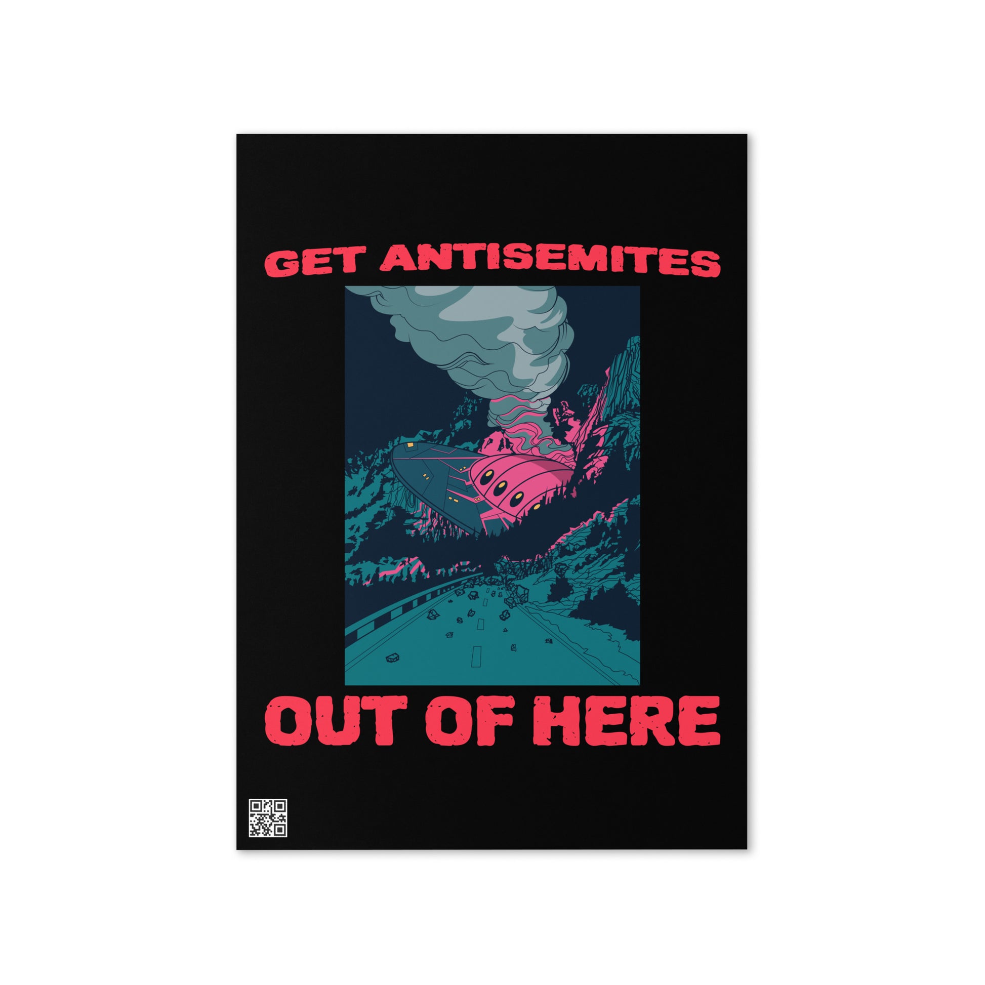 Get Alien Out | Antisemitism | Greeting Card