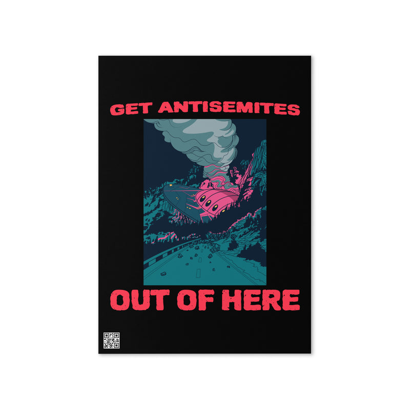 Get Alien Out | Antisemitism | Greeting Card