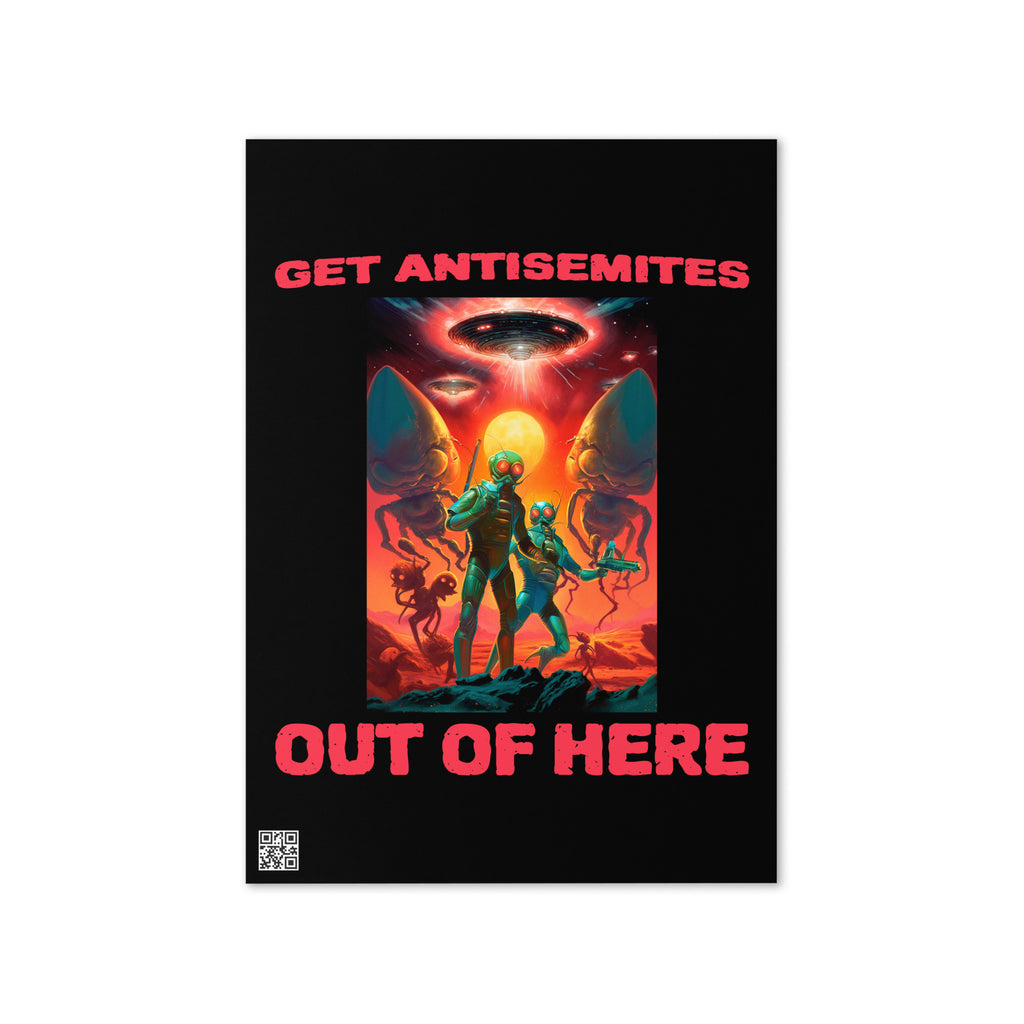 Get Alien Out | Antisemitism | Greeting Card