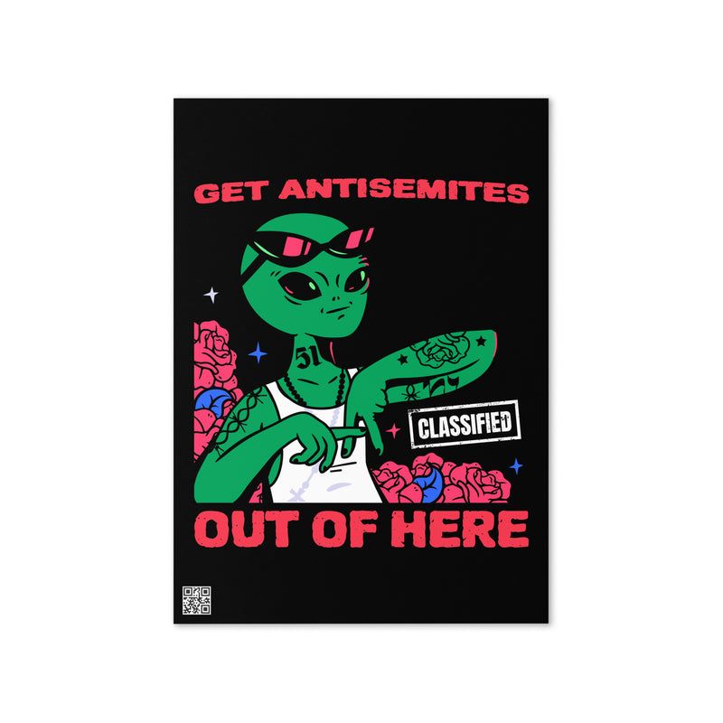 Get Alien Out | Antisemitism | Greeting Card