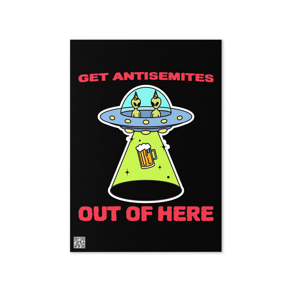 Get Alien Out | Antisemitism | Greeting Card