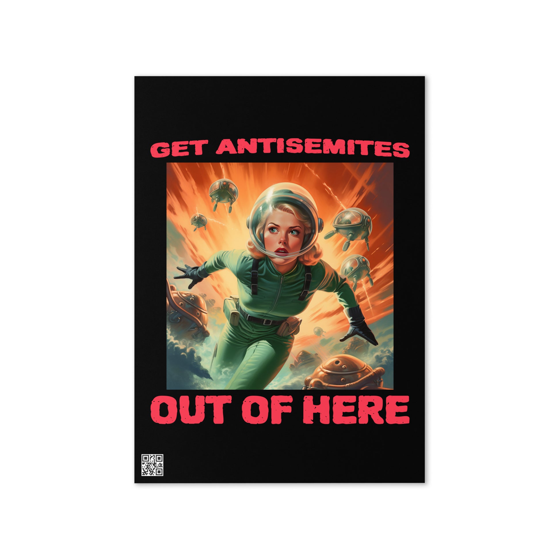 Get Alien Out | Antisemitism | Greeting Card