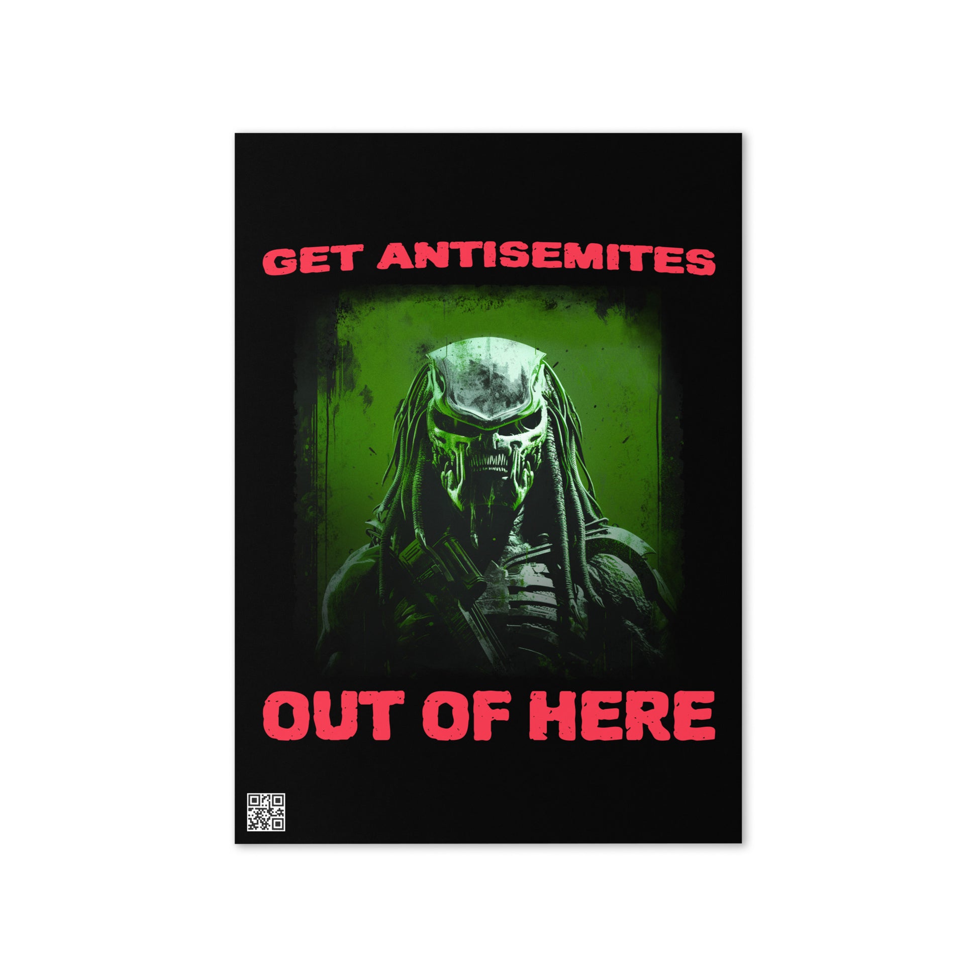 Get Alien Out | Antisemitism | Greeting Card