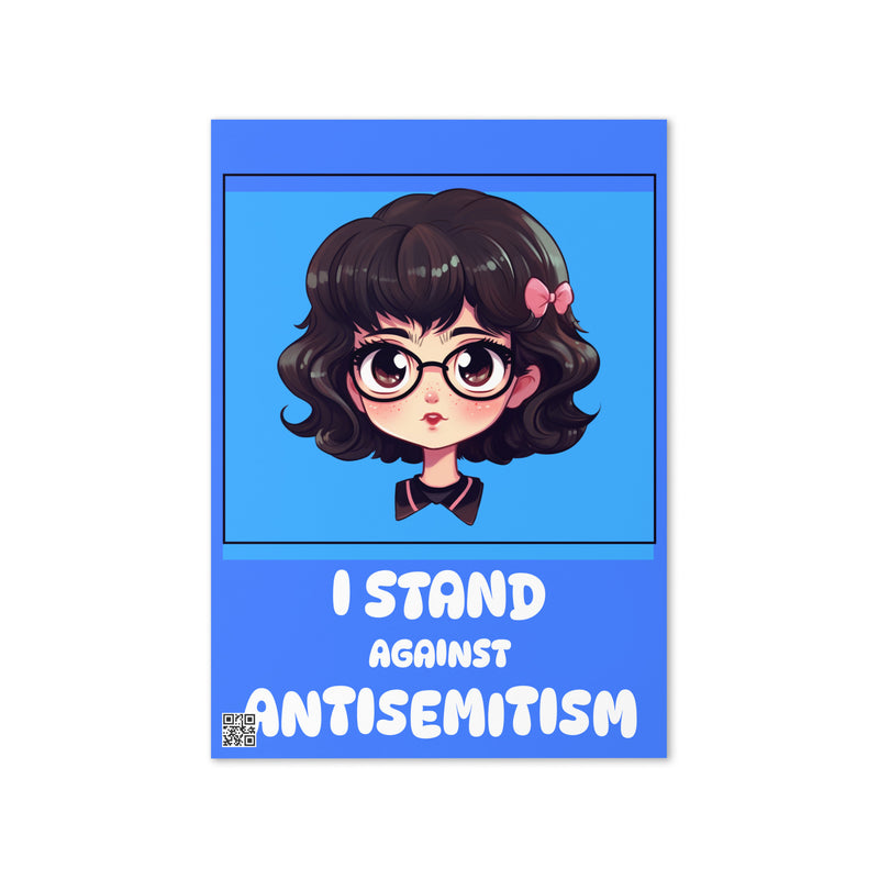 I Stand Against Antisemitism | Greeting Card
