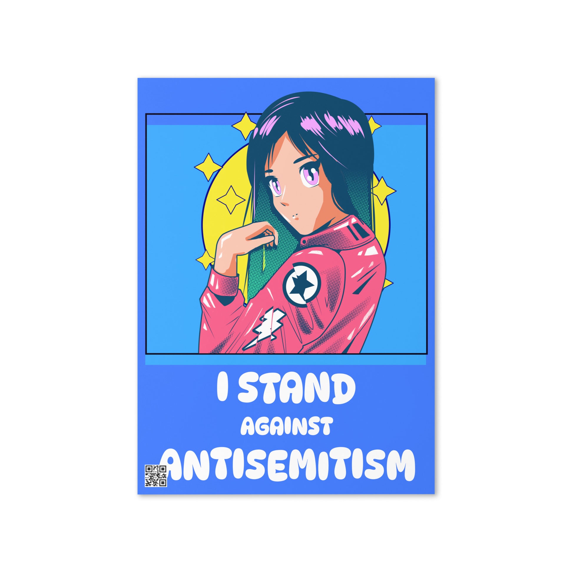 I Stand Against Antisemitism | Greeting Card