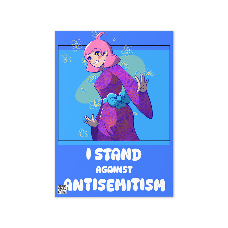 I Stand Against Antisemitism | Greeting Card