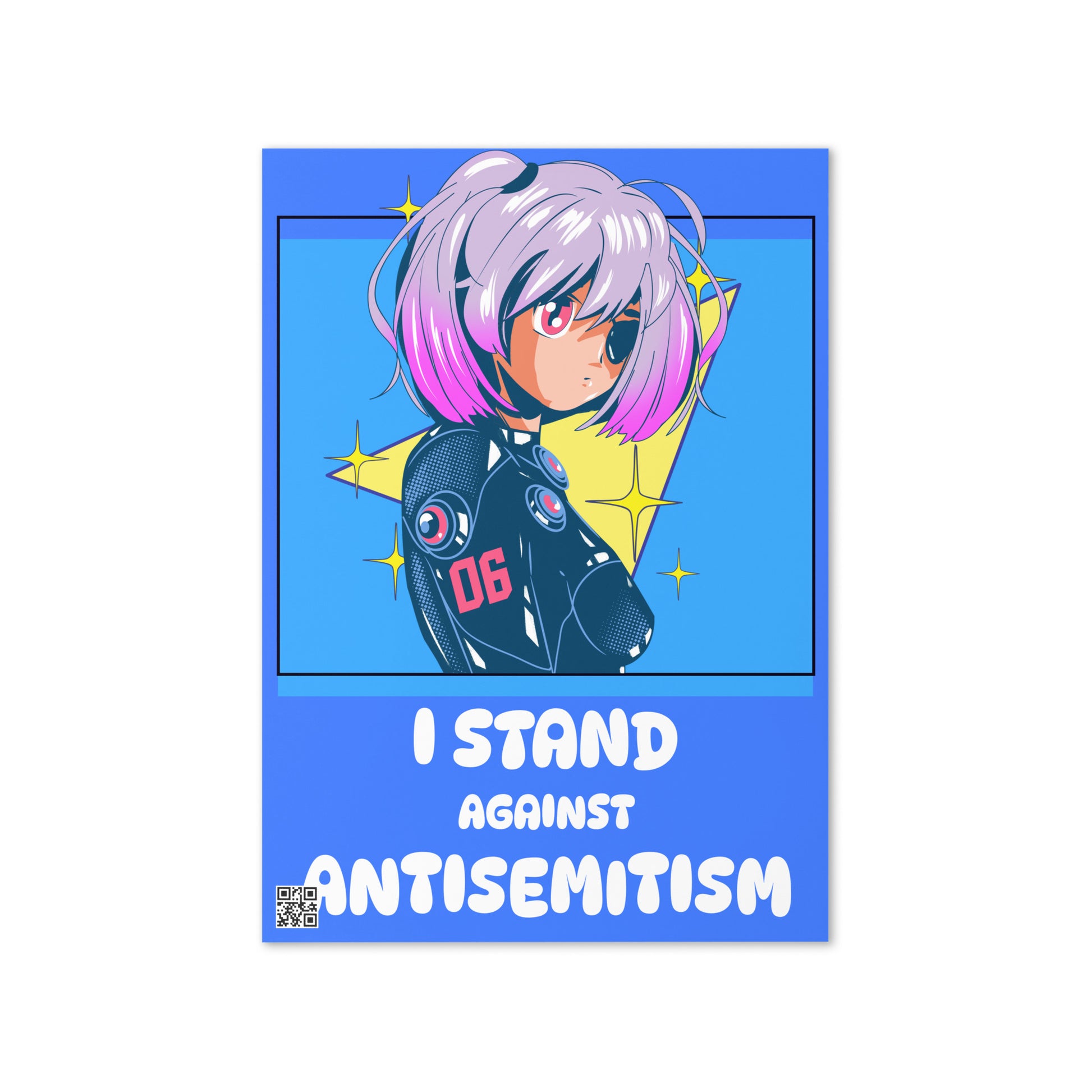I Stand Against Antisemitism | Greeting Card
