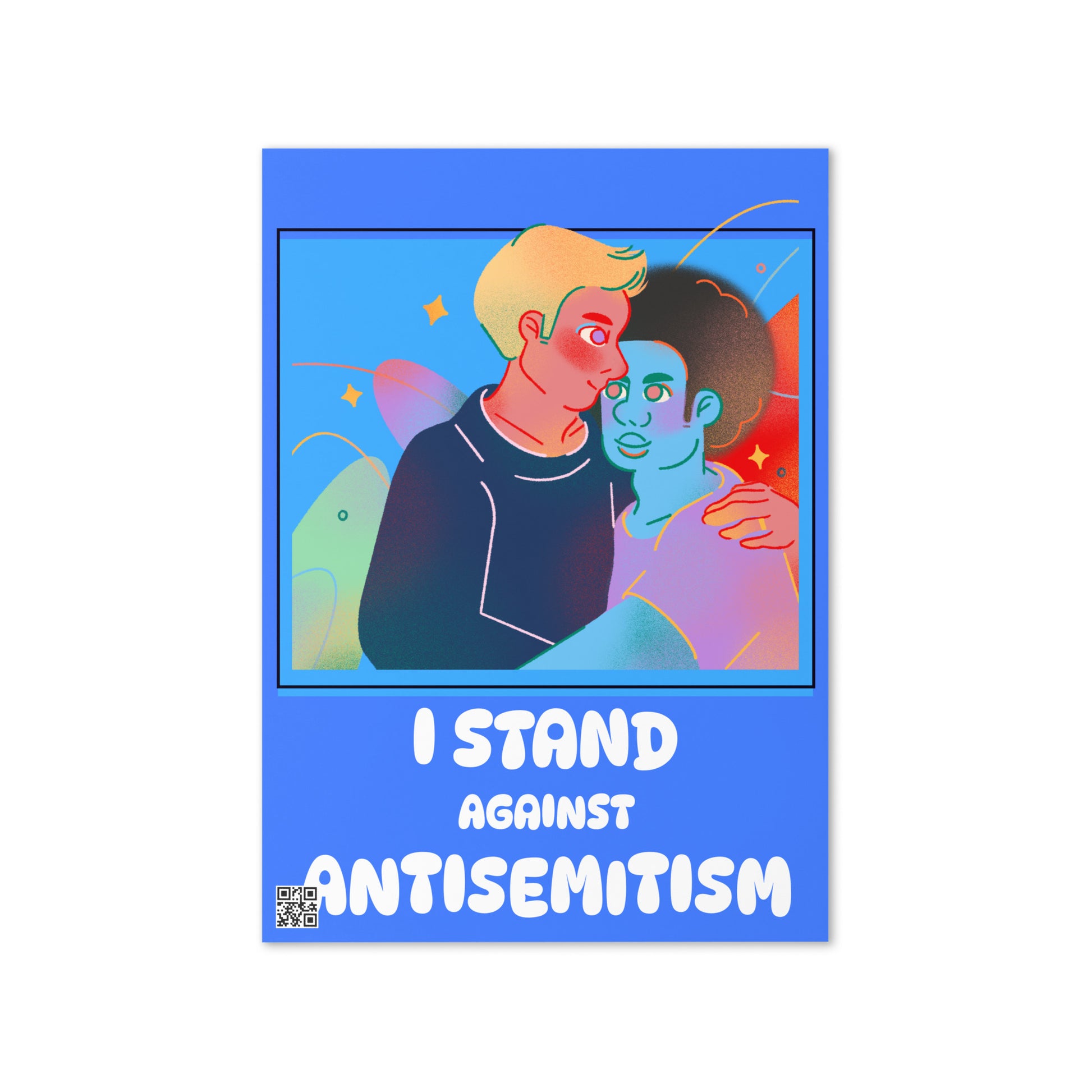 I Stand Against Antisemitism | Greeting Card