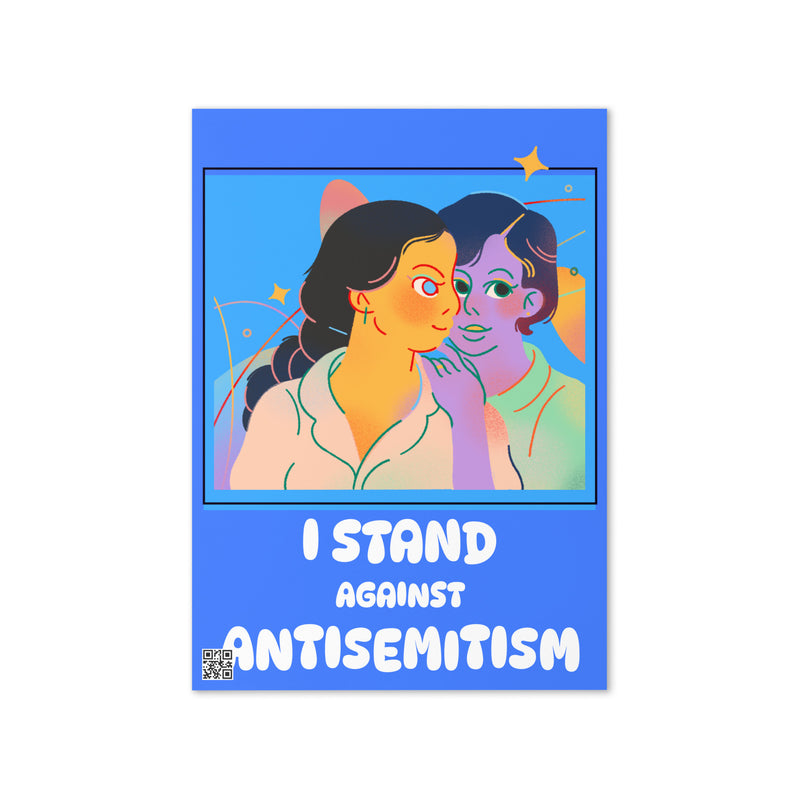 I Stand Against Antisemitism | Greeting Card