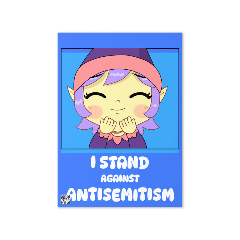 I Stand Against Antisemitism | Greeting Card