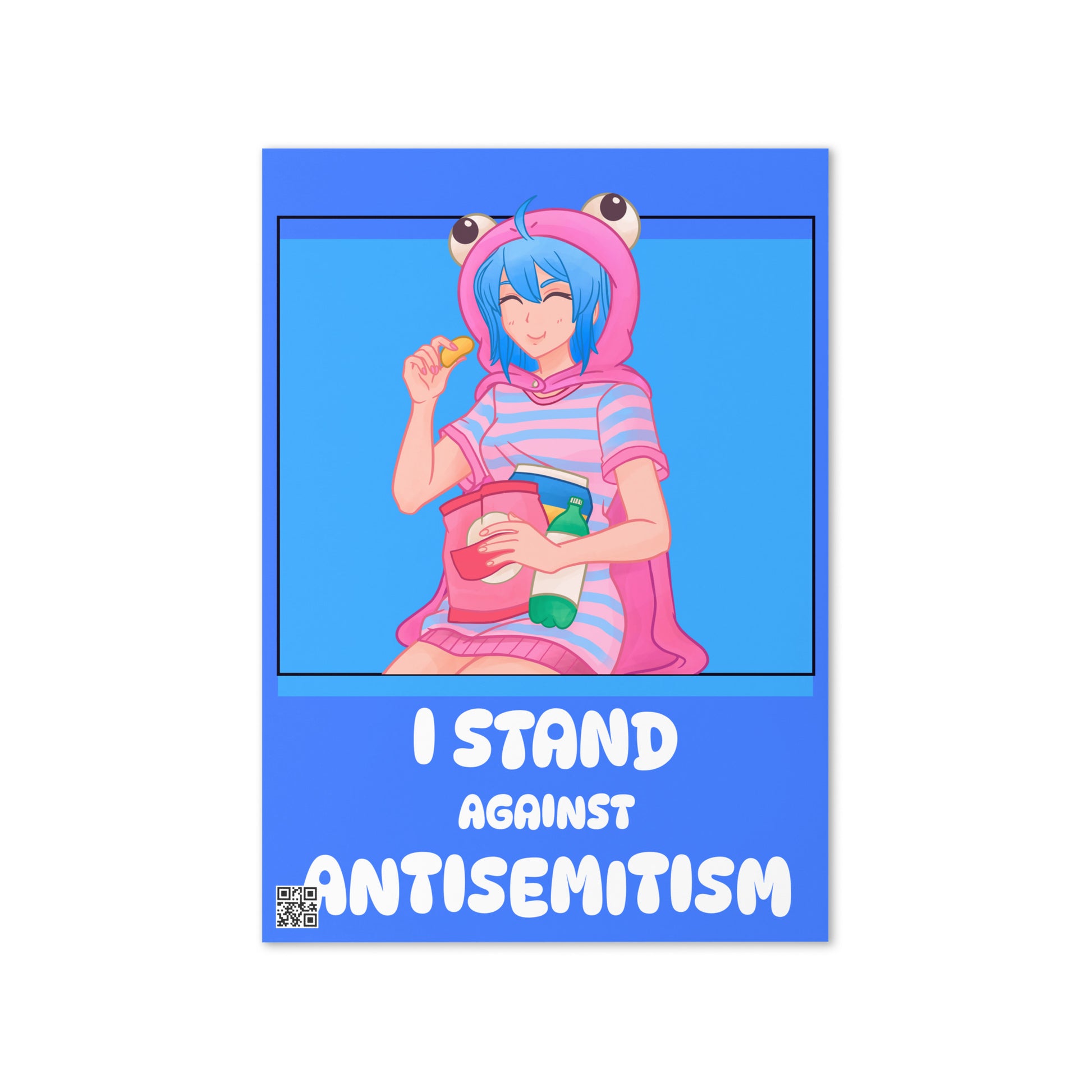 I Stand Against Antisemitism | Greeting Card