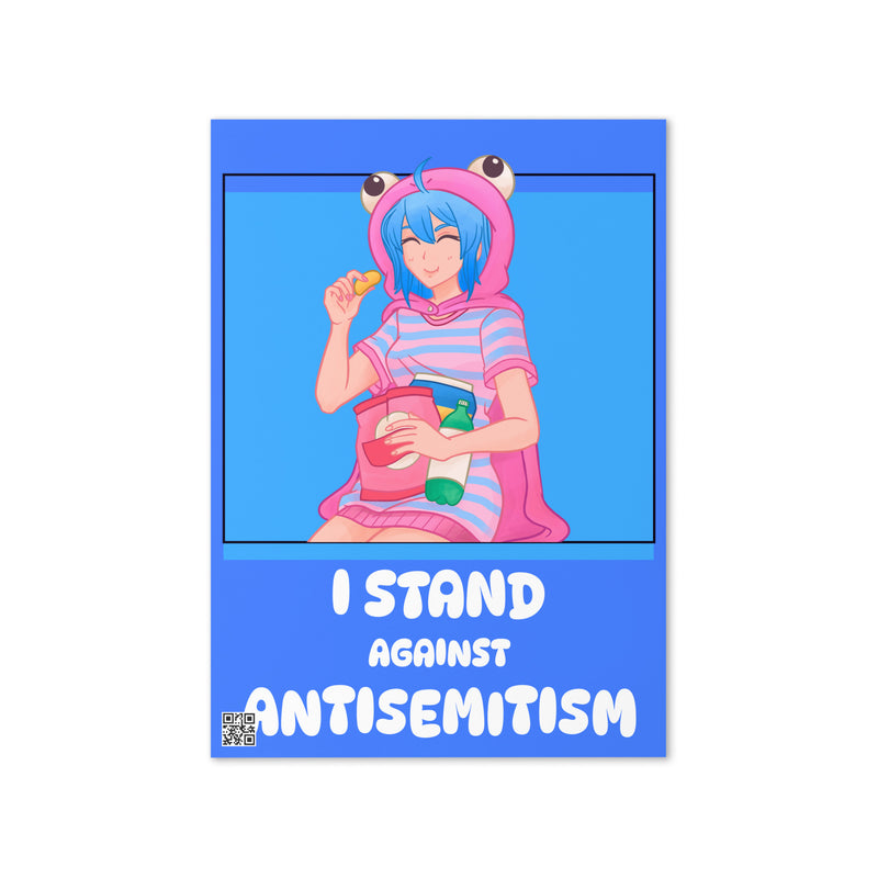 I Stand Against Antisemitism | Greeting Card