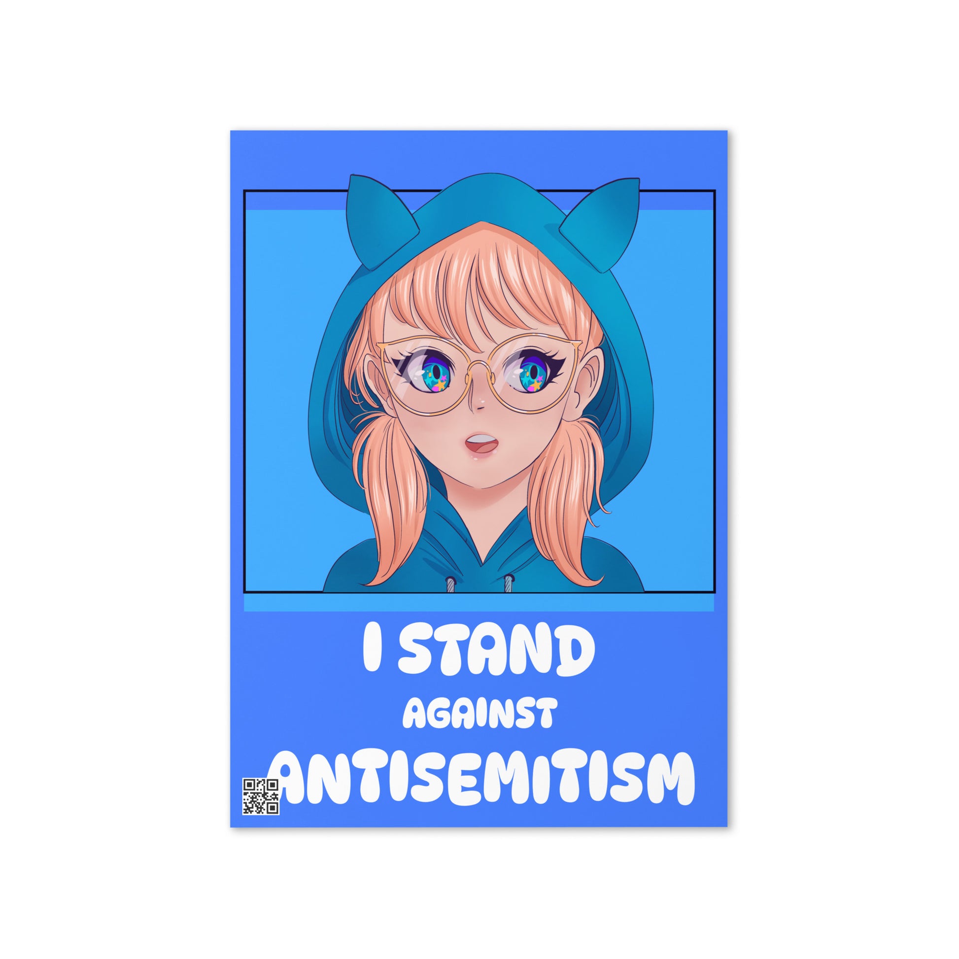 I Stand Against Antisemitism | Greeting Card