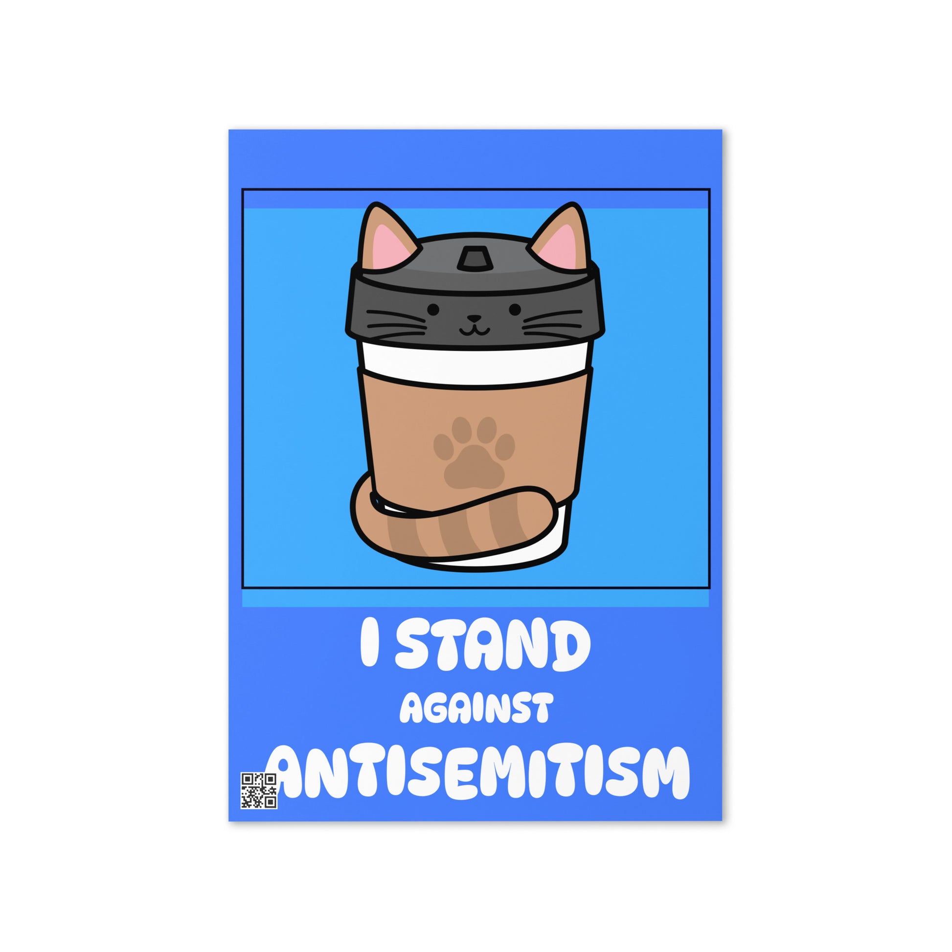 I Stand Against Antisemitism | Greeting Card