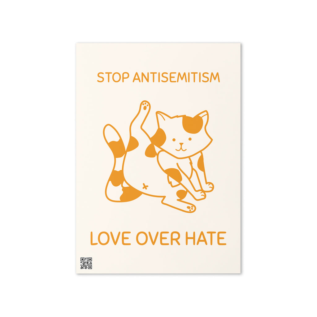 Sweet Cats | Antisemitism | Greeting Card