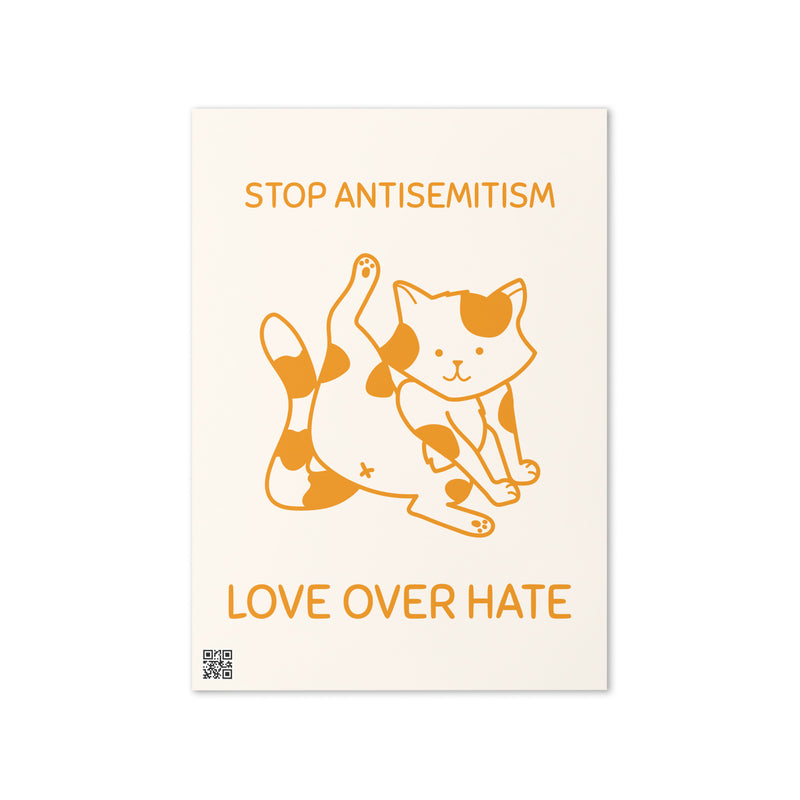Sweet Cats | Antisemitism | Greeting Card