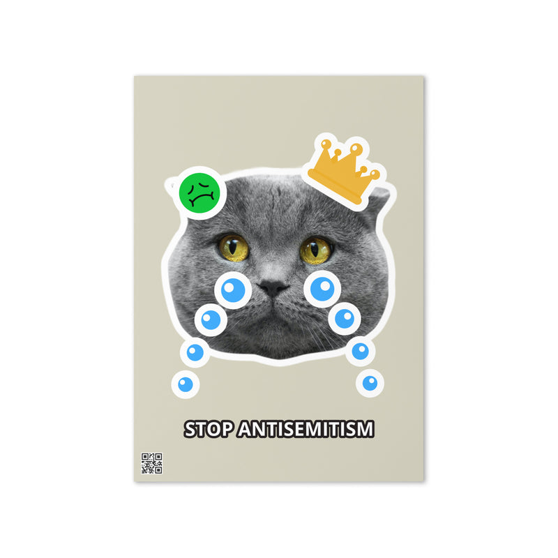 Sweet Cats | Antisemitism | Greeting Card