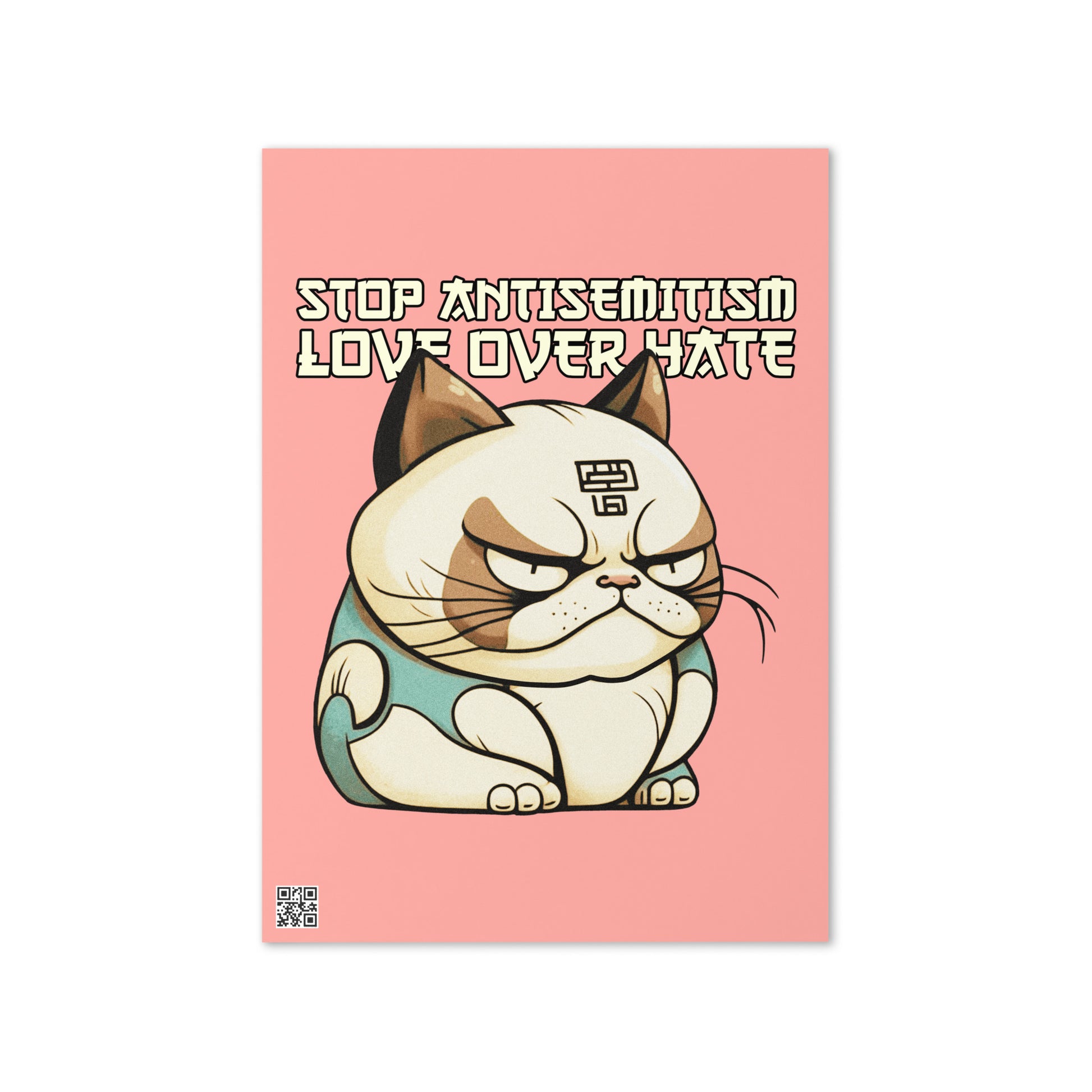 Sweet Cats | Antisemitism | Greeting Card