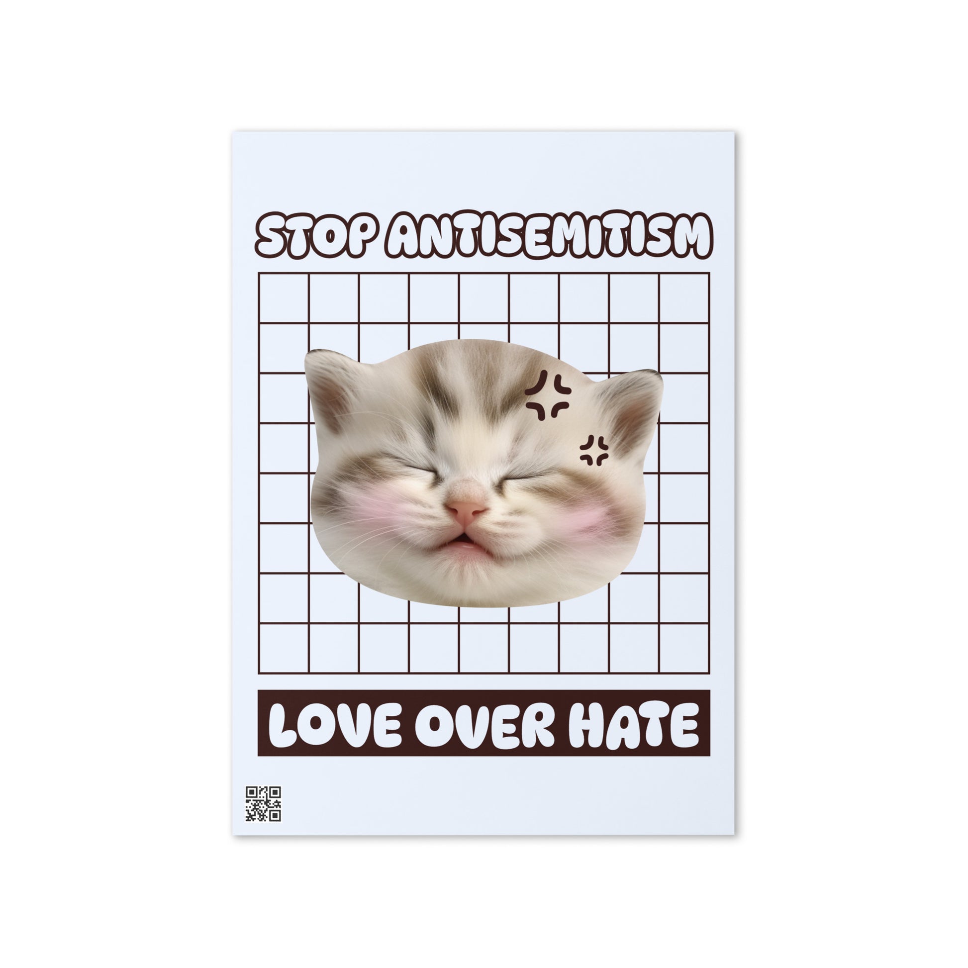 Sweet Cats | Antisemitism | Greeting Card
