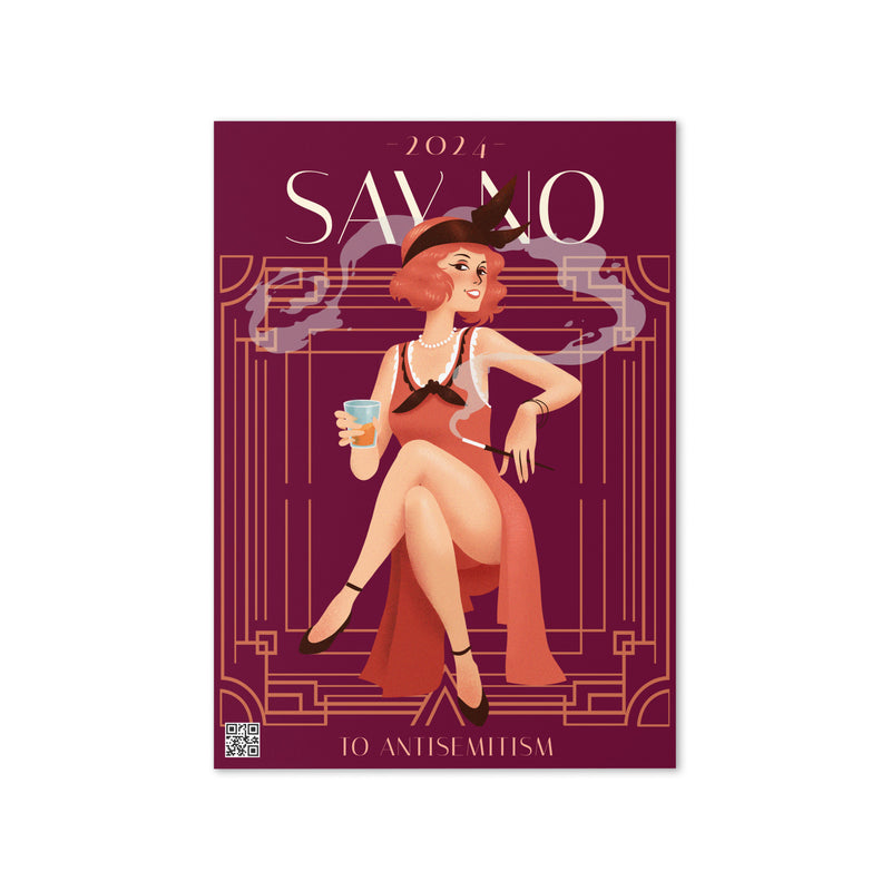 Art Deco Love Story | Greeting Card