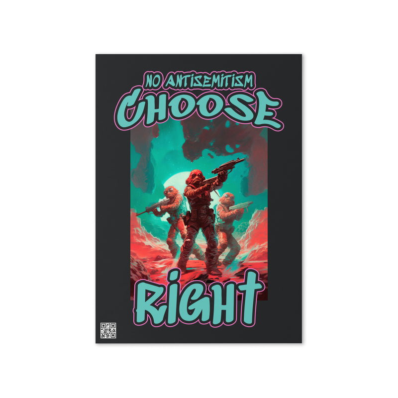 Choose Right | Antisemitism | Greeting Card