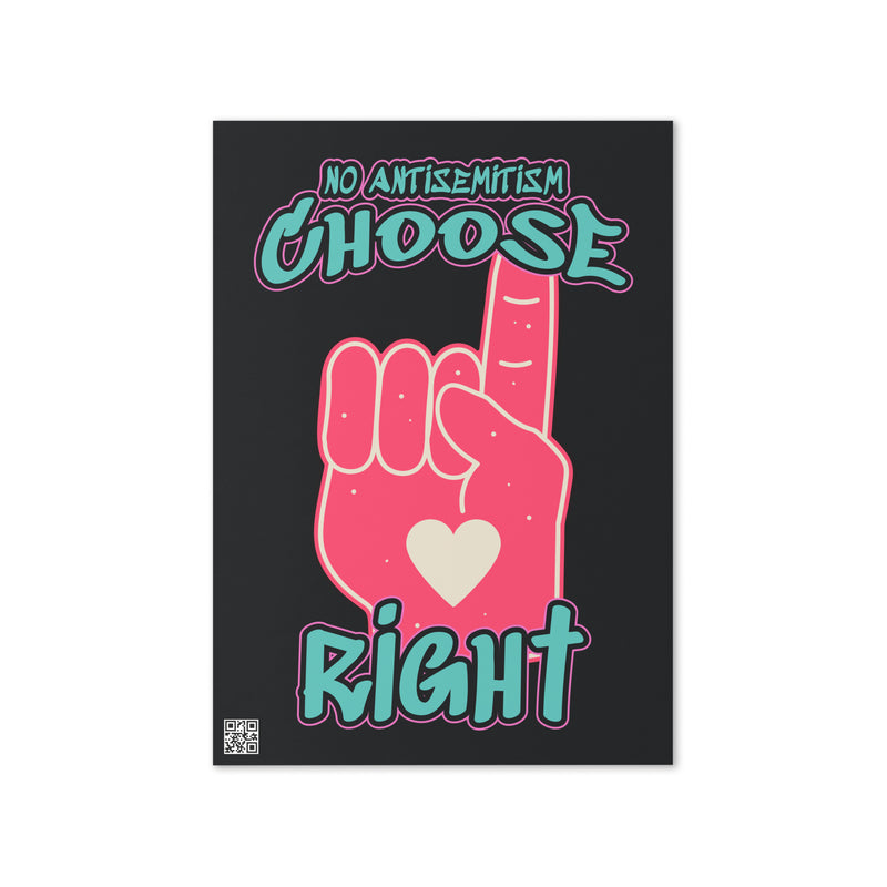 Choose Right | Antisemitism | Greeting Card