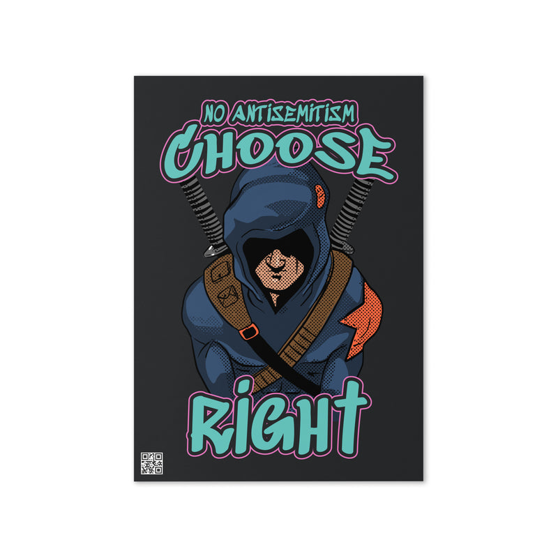 Choose Right | Antisemitism | Greeting Card