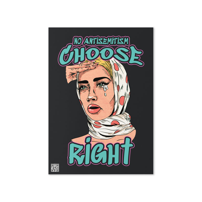 Choose Right | Antisemitism | Greeting Card