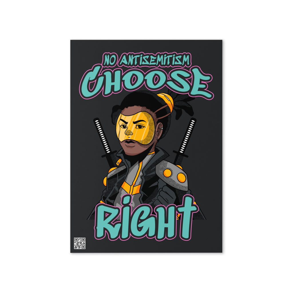 Choose Right | Antisemitism | Greeting Card