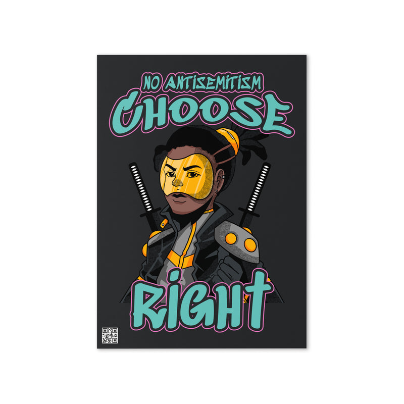 Choose Right | Antisemitism | Greeting Card