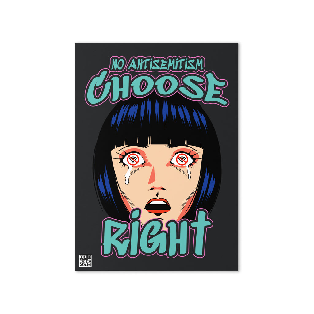 Choose Right | Antisemitism | Greeting Card