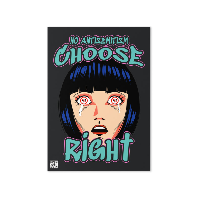 Choose Right | Antisemitism | Greeting Card