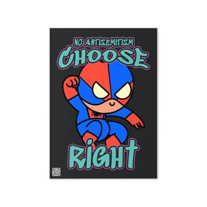 Choose Right | Antisemitism | Greeting Card
