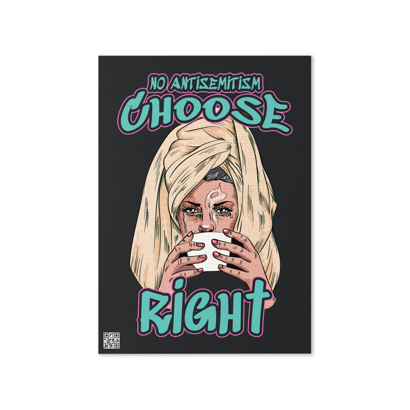 Choose Right | Antisemitism | Greeting Card