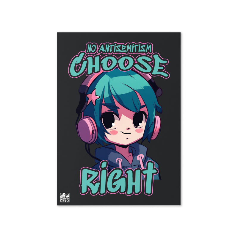 Choose Right | Antisemitism | Greeting Card