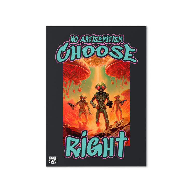 Choose Right | Antisemitism | Greeting Card
