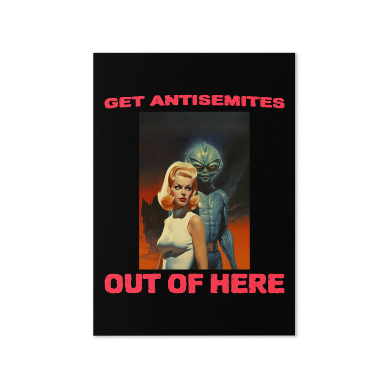 Get Alien Out | Antisemitism | Greeting Card