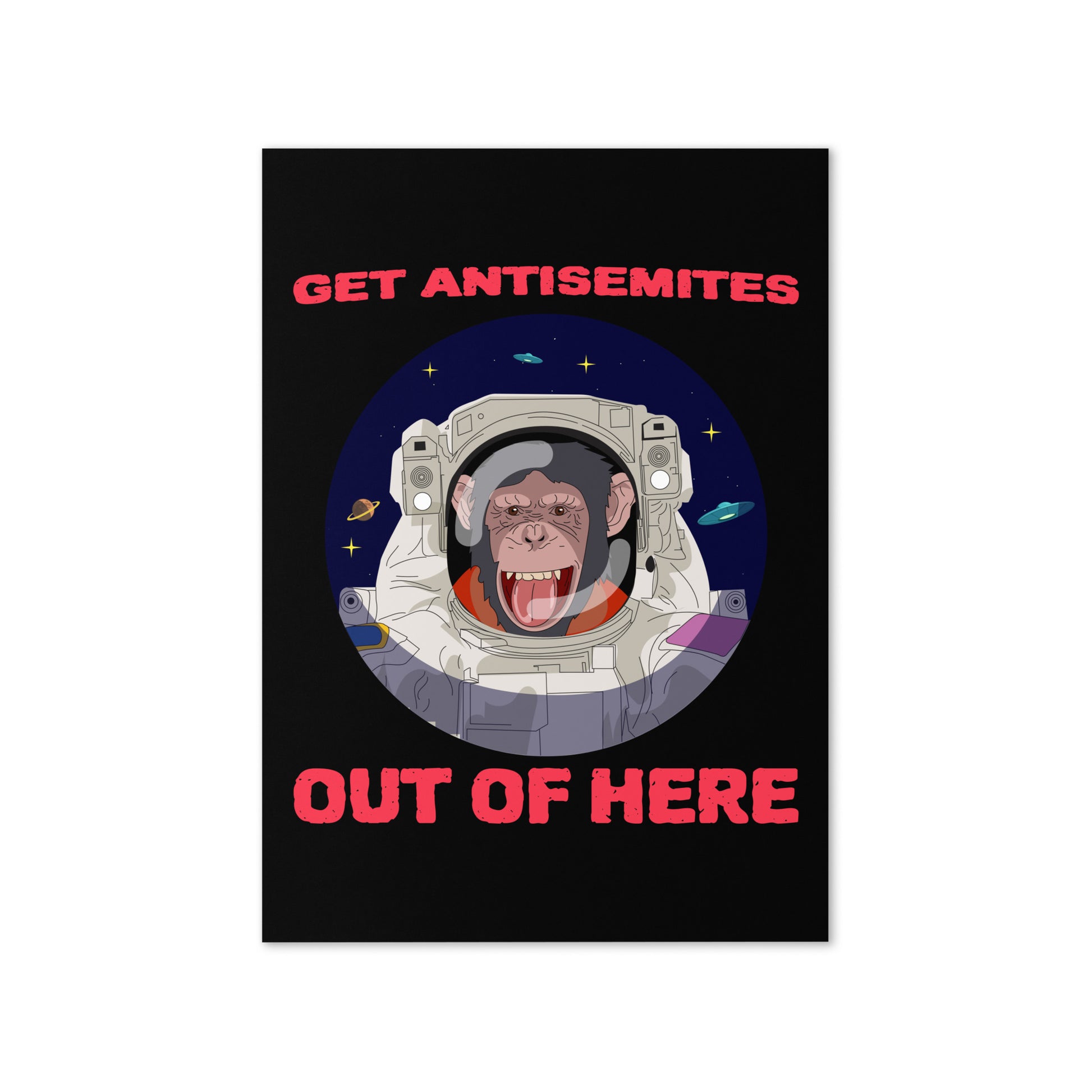 Get Alien Out | Antisemitism | Greeting Card