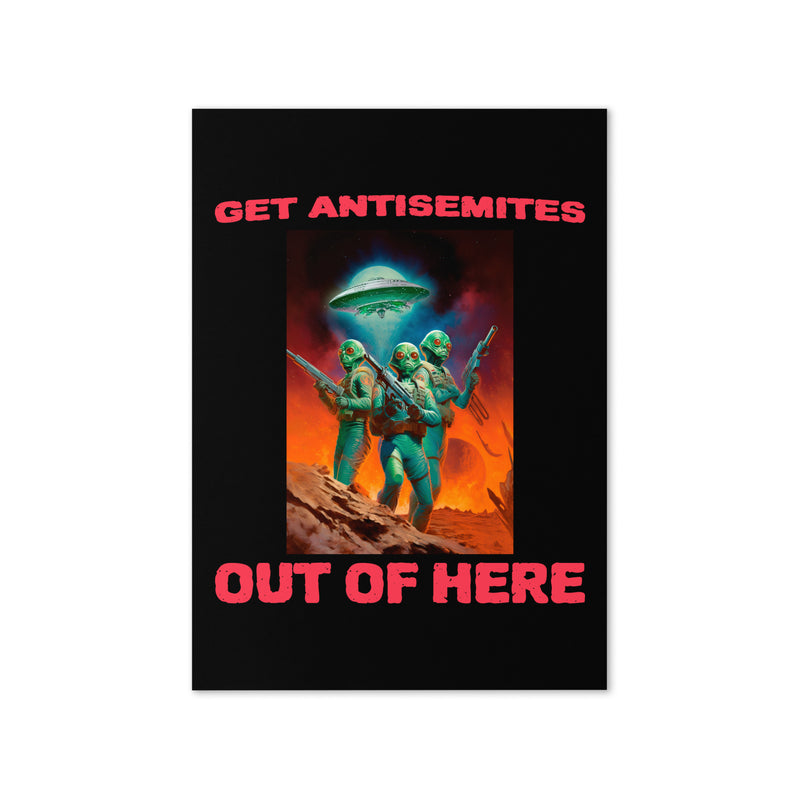 Get Alien Out | Antisemitism | Greeting Card