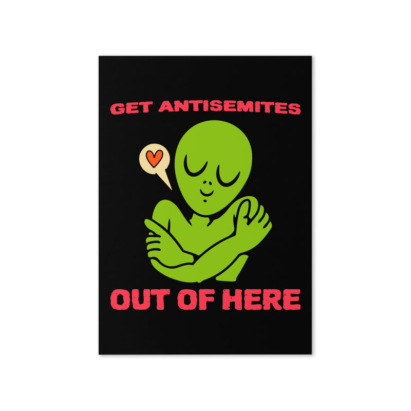 Get Alien Out | Antisemitism | Greeting Card