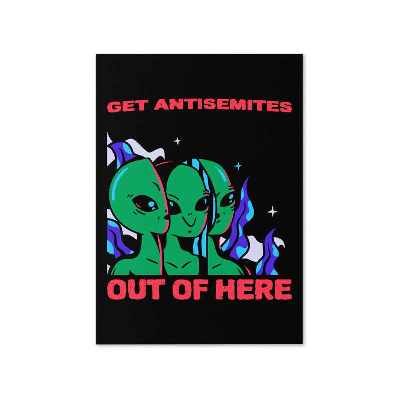 Get Alien Out | Antisemitism | Greeting Card
